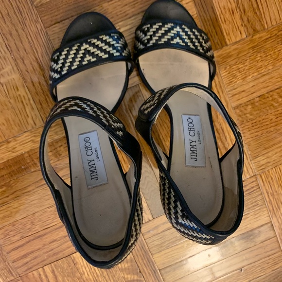 Jimmy Choo Black and Gold Heels - Great Condition! - Picture 4 of 8